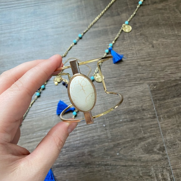 Lot bundle of fashion jewelry bangles necklace cuf - Picture 6 of 8